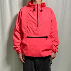 80年代～90年代 L.L.Bean エルエルビーン 山ロゴ ナイロン アノラックパーカー メンズL 
