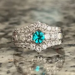 PT900パライバトルマリンリングNO25-122€