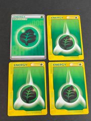 PSA9 ポケモンカード e 基本草エネルギー 全面ホロ 129406883 - メルカリ