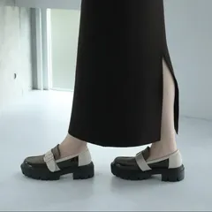 JELLY BEANS ／ビジューバックルベルトトラックソールシューズ