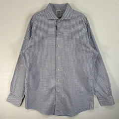 古着 ブルックスブラザーズ Brooks Brothers 長袖シャツ チェック柄 NON-IRON 15 1/2-33 M  ブルー系 マルチカラー メンズ