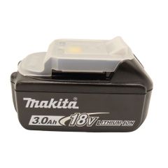 【中古】 Makita マキタ リチウムイオンバッテリー 18V 3.0Ah BL1830B 替えバッテリー 交換バッテリー 新品未使用 本体のみ A2500377
