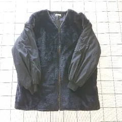 ◇ ⊆ INGNI イング 異素材 長袖 ファー ブルゾン サイズM ブラック系 レディース E  【1508260057806】