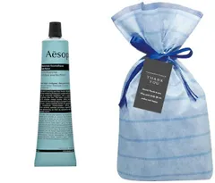 【ギフトラッピング済】イソップ Aesop レバレンスハンドバーム 75ml ハンドクリーム ハンドケア ギフト プレゼント オリジナルメッセージカード付き(Blue)