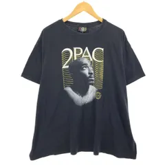 古着 ビッグサイズ 00年代 クロスカラーズ CROSE COLOURS 2pac トゥーパック ラップTシャツ ラップT メンズXXXL相当/eaa467711