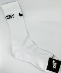 NIKE STUSSY コラボ ソックス ホワイト 白　ナイキ　ステューシー