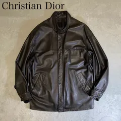 【ChristianDior】 クリスチャンディオール レザー O1023ホーマーのメンズ