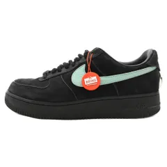 NIKE (ナイキ) ×TIFFANY&CO AIR FORCE 1 LOW 1837 BLACK DZ1382‐001 ティファニー エアフォース1 ローカットスニーカー ブラック/ブルー US10/28cmのサムネイル