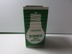 M0322【未使用品】希少 TOSHIBA 耐震電球 TAI110V40WE 110V40W 40ワット形  口金E26 1個
