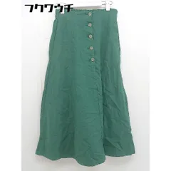 ◇ riche glamour リシェグラマー ロング スカート サイズM グリーン レディース  【中古】 【1109030013086】