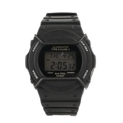 美品 N.HOOLYWOOD エヌハリウッド 23AW 第10弾 G-SHOCK DW-5700NH-1 腕時計 / ウォッチ ブラック 黒 コラボ CASIO カシオ ブランド コラボアイテム【メンズ】