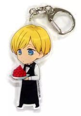 [중고] 키홀더 마스코트 (캐릭터) 진 오터스 [ACCA13구 감찰과×animatecafe 트레이딩 아크릴 키홀더]