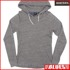 DIESEL ディーゼル スウェット メンズ トレーナー M グレー フーディー パーカー スウェットサイズM一覧←SEULB屋着古← TY3634