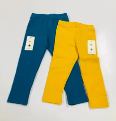 【新品】ベビーコットンレギンス　２カラー　80 90