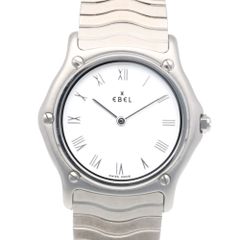 新品】エベル EBEL クラシックウェーブ XL 9255F51 黒文字盤 - メルカリ