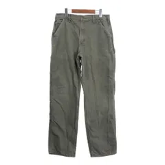 Carhartt カーハート ペインターパンツ オリーブ (メンズ W34 L34) 中古 古着 R3622