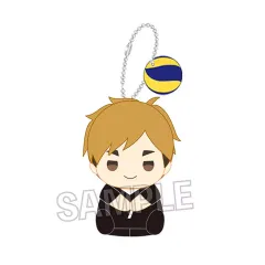 【中古】キーホルダー 宮侑(ファーストユニフォームver.) 指の上シリーズ(フィンガーパペット) 「ハイキュー!!」