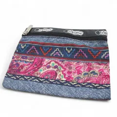 レスポートサック LesportSAC コスメポーチ 小物入れ 総柄プリント マルチカラー系