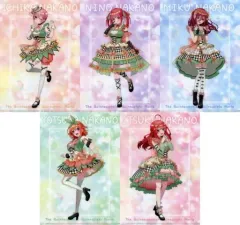【中古】クリアファイル 集合 A4クリアファイル5枚セット 「映画 五等分の花嫁」 セブンイレブン・セブンネットショッピング限定