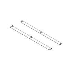 【ダイキン純正品】 DAIKIN エアコン用水平羽根 フラップ上下セット ホワイト（2103309＋2103323）