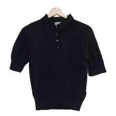 い*ち様 4529 ジョンスメドレー ニット 半袖ポロシャツ レディース L JOHN SMEDLEY ジョンスメドレー レディース 半袖ニット