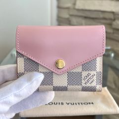 ルイヴィトン　ポルトフォイユ・ゾエ　ピンク おり財布