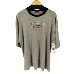 ティンバーランド Timberland USA製 S/S リンガーTシャツ メンズ import：XL 