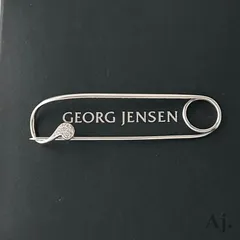 超希少　美品ジョージジェンセン　ブローチ　♯85　デンマーク製 楽天市場】ジョージジェンセン ブローチ 中古（ジュエリー