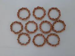 リース土台　紙　紙バンド　ミニチュア　クリスマス