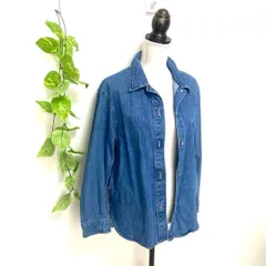 ユニクロ✨デニムシャツジャケット Mサイズ ブルー カジュアル