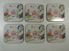 ■ 未使用 CASA COLLECTION コースター 6枚セット オーストラリア製