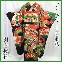 美品 アンティーク 振袖 お引きずり 身丈164cm 大正ロマン レトロ 美品 アンティーク 振袖 お引きずり 身丈164cm 大正ロマン レトロ