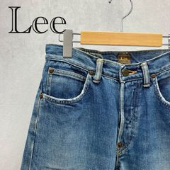 Lee リー 101B デニム パンツ Lot 4101 W29 インディゴ ボタンフライ RIDERS センター赤タグ 片耳 復刻 日本製 メンズ