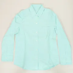 サンプル品 レディースロングスリーブシャツ ミントグリーン 長袖シャツ ロングシャツ オフィスシャツ ビジネスシャツ 事務服 ブラウス Yシャツ レディース長袖シャツ 長袖シャツ 仕事シャツ ビジネスシャツ ドレスロングシャツ オフィスシャツ サンプル品 新品