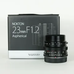 Voigtlander NOKTON 23mm F1.2 　美品　箱付き 2025年最新】NOKTON 23mmの人気アイテム - メルカリ