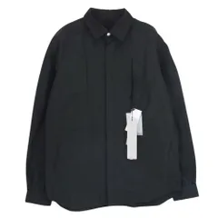 Rick Owens リックオウエンス 24SS RU01D3237-FK Fog Pocket Outershirt フォグポケット アウターシャツ 長袖 シャツジャケット ブラック系 48【中古】のサムネイル