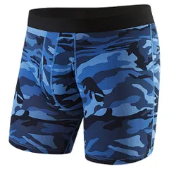 メンズ ボクサー ショーツ 3部丈 インナー 迷彩 カモフラージュ柄 通気性 吸湿性 ストレッチ 快適 フィット感 伸縮性 コットン カジュアル 黒 青 緑 ms-022