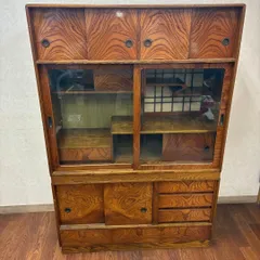 【引取り限定】茶箪笥　中古美品　兵庫県 2025年最新】昭和 茶箪笥の人気アイテム - メルカリ