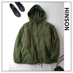 HINSON ヒンソン 中綿 アノラック パーカー アウター M カーキ (JY＋0277)25F