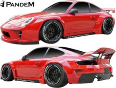【M's】 ポルシェ 911 997 ノンターボ用 (2004y-2011y) PANDEM フルキット フルエアロ ワイドボディキット 8点 パンデム セット エアロ パーツ 部品 外装 改造 カスタム (※受注生産品の為、納期が1.5-2.5ヵ月必要)のサムネイル
