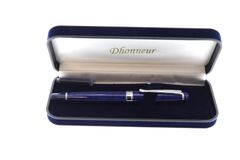 【未使用】Dhonneur ドヌール　万年筆　インク付き　カートリッジ式　箱付き　高級筆記具