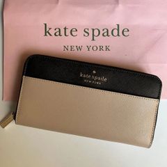 ケイトスペード（kate spade） 長財布 ラウンドファスナー 直営店購入