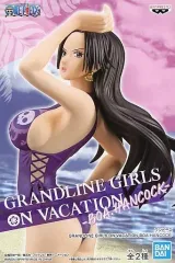 【中古】フィギュア ボア・ハンコック B(水着パープル) 「ワンピース」 GRANDLINE GIRLS ON VACATION-BOA.HANCOCK-