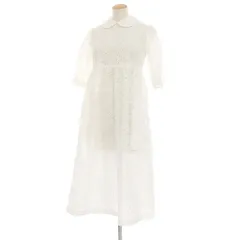 COMME des GARCONS GIRL ワンピース 白 2023724S0120 COMME des GARCONS GIRL - COMME des GARCONS GIRL ワンピース S