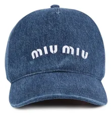 2024年最新】ミュウミュウ キャップ帽子miumiu デニムキャップの人気 