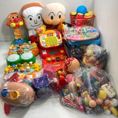 ★ アンパンマン おもちゃ グッズ まとめ商品 大量 140点以上 ぬいぐるみ、カプセルトイ、レジスター、パソコン など 10.3kg