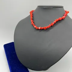 K18刻印　本珊瑚大玉　アクセサリー　タサチ　35.0g 東里7-1105☆2F 本赤珊瑚玉ネックレス2本36g 東Y7-0214☆2Fトヒチ