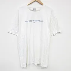 XL/古着 ナイキ NIKE 半袖 ビンテージ Tシャツ メンズ 00s フットボール 大きいサイズ コットン クルーネック 白 ホワイト spe 25sep12 中