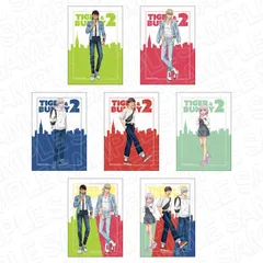 TIGER ＆ BUNNY 2 クリアブロマイド 全7種セット POP UP SHOP in マルイ