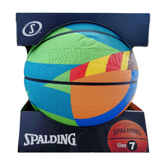 スポルディング バスケットボール 7号 ゴーパーキー カラフル アートコート デザイン バスケ 77-486J 合成皮革 SPALDING 正規品
